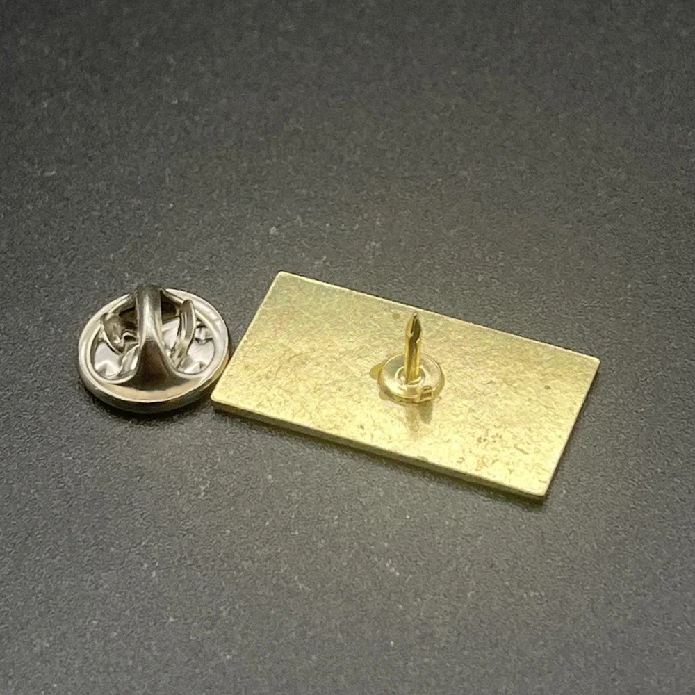 George Bush Presidential Election 2004 Gold Tone Lapel Hat‎ Pin